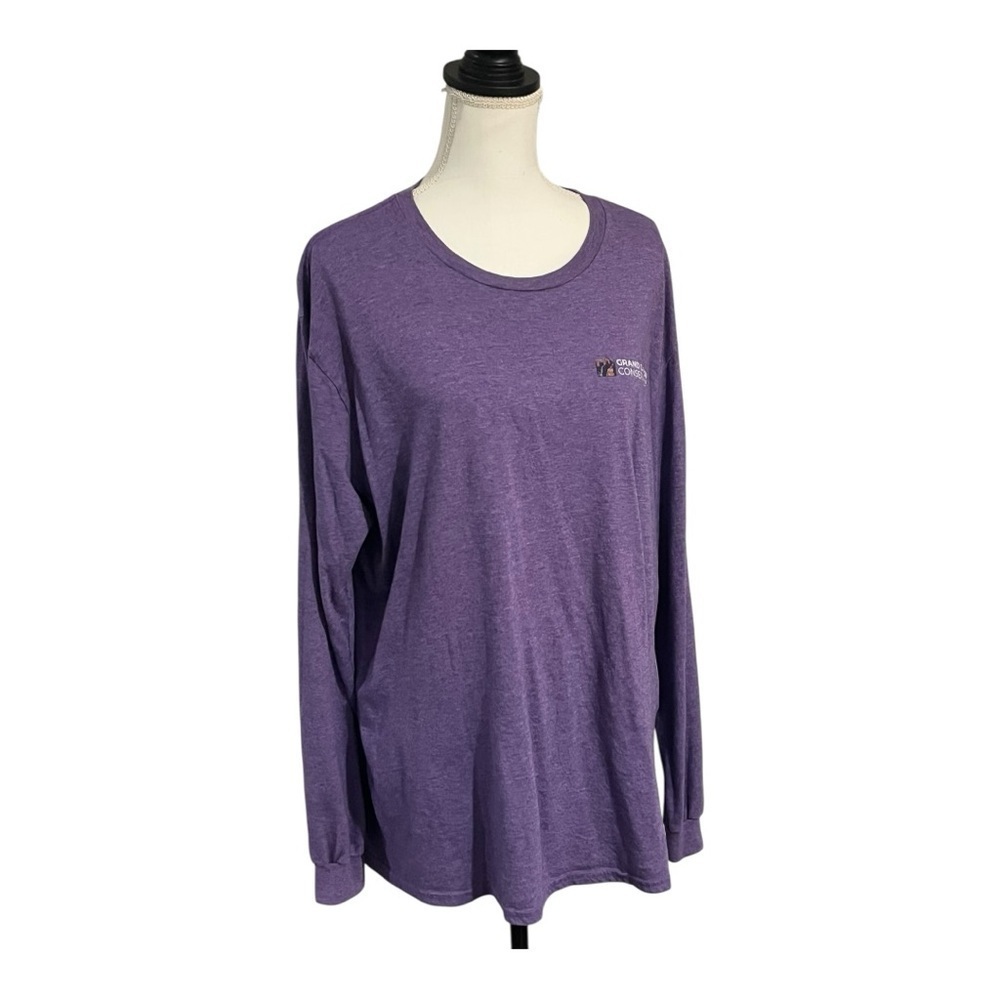 Grand Canyon Purple Long Sleeve Men's Shirt - Picture 2 of 7